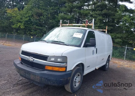 2005 Chevrolet Express z USA, uszkodzony, nr VIN 1GCGG25V751250640
